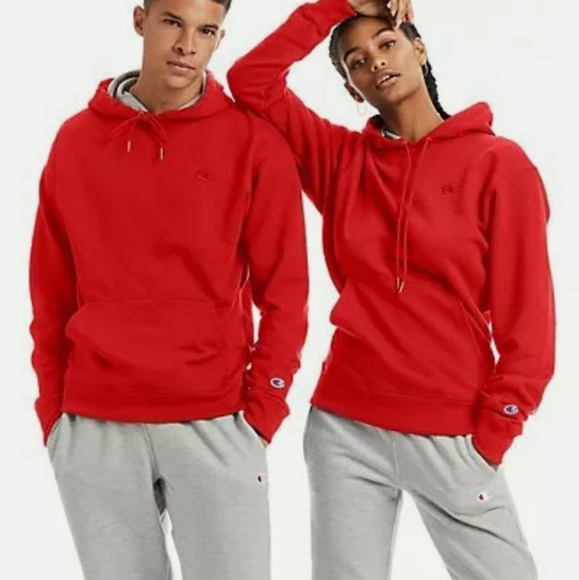 champion pullover red